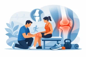 Thérapie du sport et blessure du genou