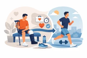 Comment reprendre activité après blessure