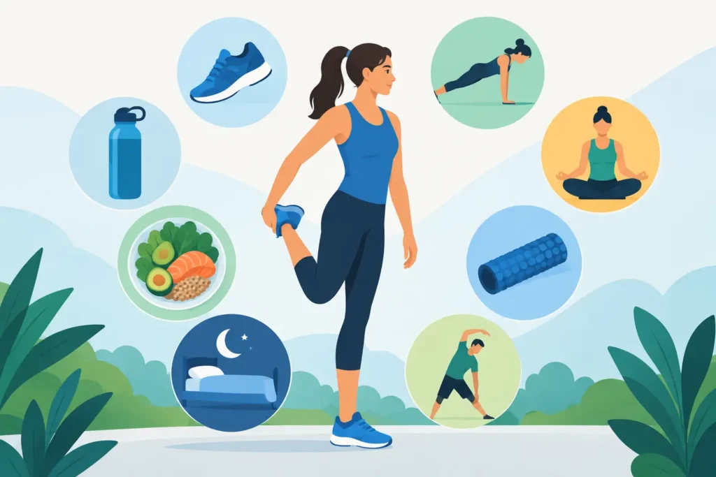 10 meilleures habitudes pour prévenir les blessures