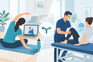 Téléréadaptation ou consultation en clinique ?